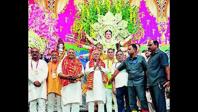 13 ghats ready for idol immersion