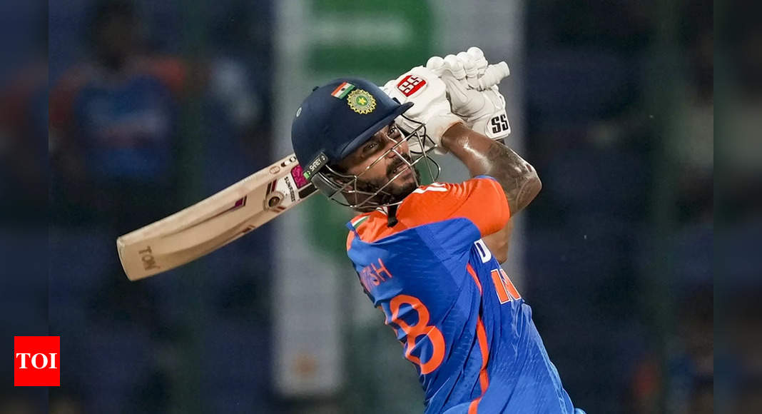 India vs Bangladesh 2nd T20: Nitish Kumar Reddy smacks seven sixes as hosts shatter multiple records | Cricket News – Times of India