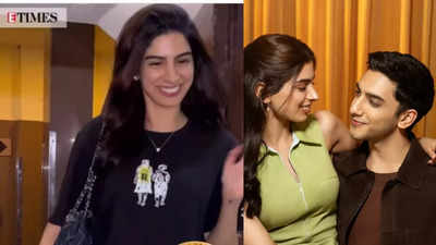 Khushi Kapoor cheers for rumoured boyfriend Vedang Raina by wearing 'Jigra' t-shirt, attends the movie's screening - WATCH VIDEO