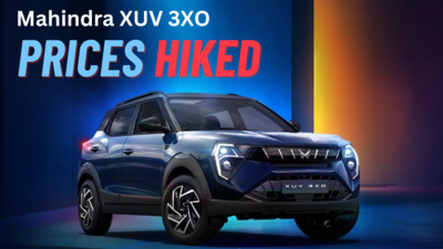 Mahindra XUV 3XO gets first price hike since launch: Here’s by how much ...