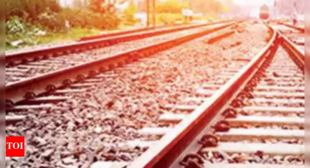 Stones placed on railway track in Uttar Pradesh Meerut News Times