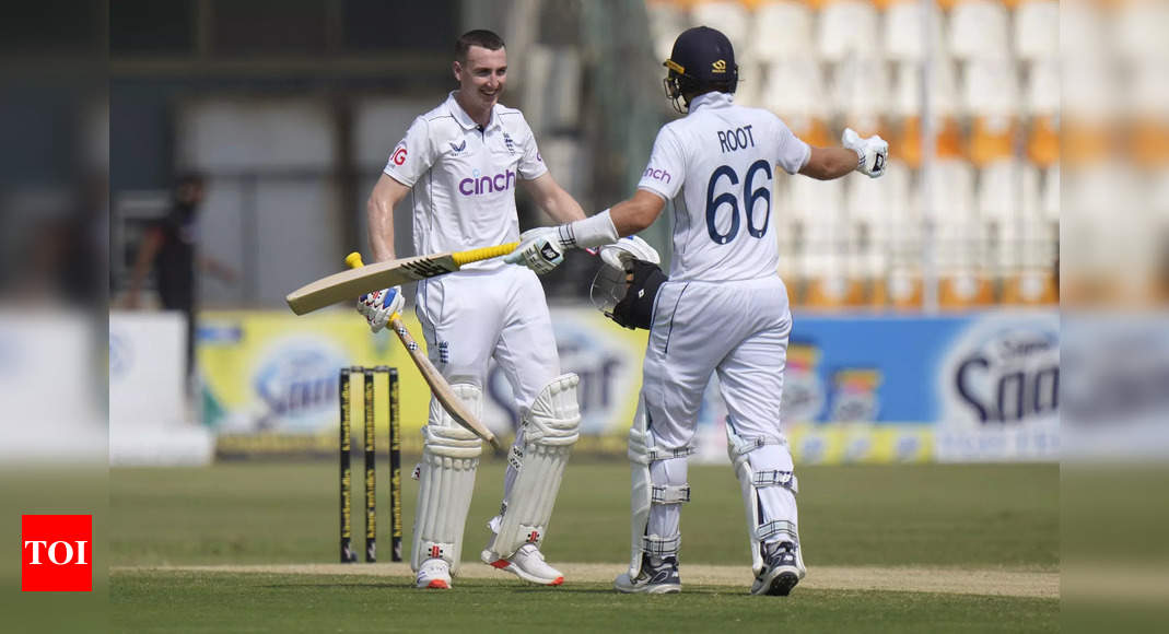 Joe Root and Harry Brook set the highest-ever partnership for England in Test cricket history – Times of India