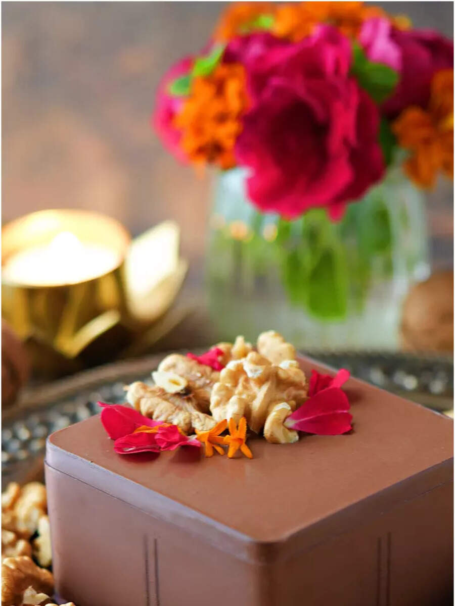 How to make zerosugar Walnut Chocolate Pudding Times of India