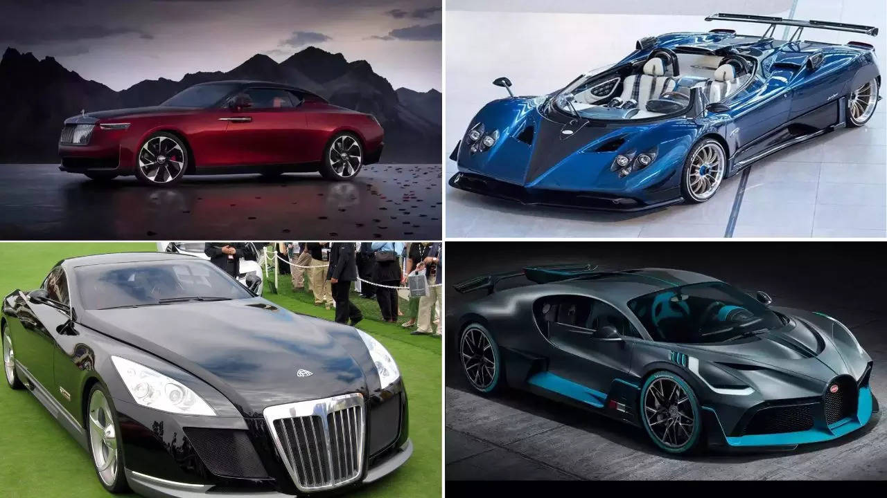 Most expensive cars in the world, including Rolls Royce, Bugatti, Pagani  and more | - Times of India