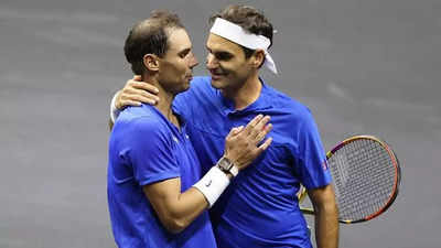 A fine bromance: Rafael Nadal's epic rivalry with Roger Federer | Tennis  News - Times of India