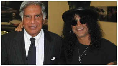 When Ratan Tata met Guns N' Roses legend Slash; called him 'A very polite rockstar'