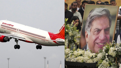 Air India pays tribute to Ratan Tata with a moving video announcing the flight