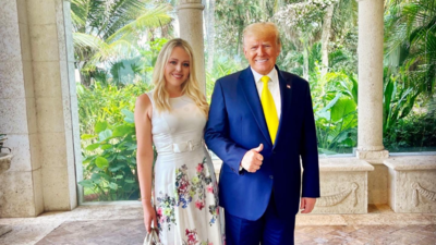 Donald Trump's youngest daughter Tiffany is pregnant, former president says