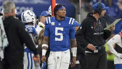 Indianapolis Colts Quarterback Anthony Richardson Upgraded to a Full Participant in Thursday's Practice After He Was Limited on Wednesday