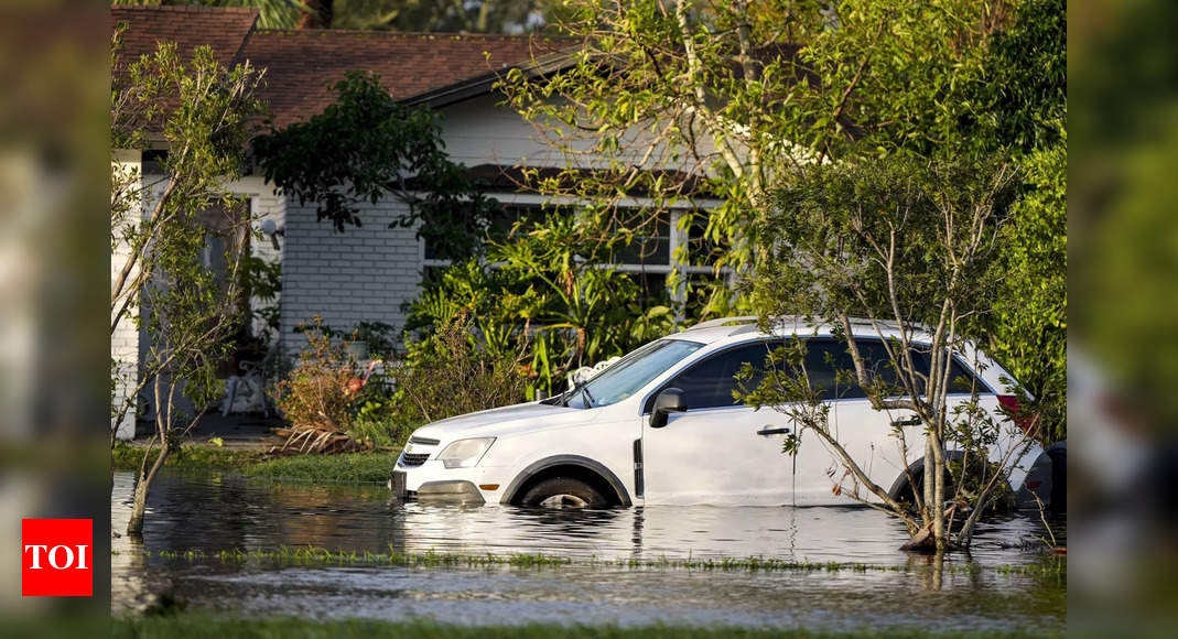 ‘I could feel my house shaking’: Milton tears across Florida – Times of India