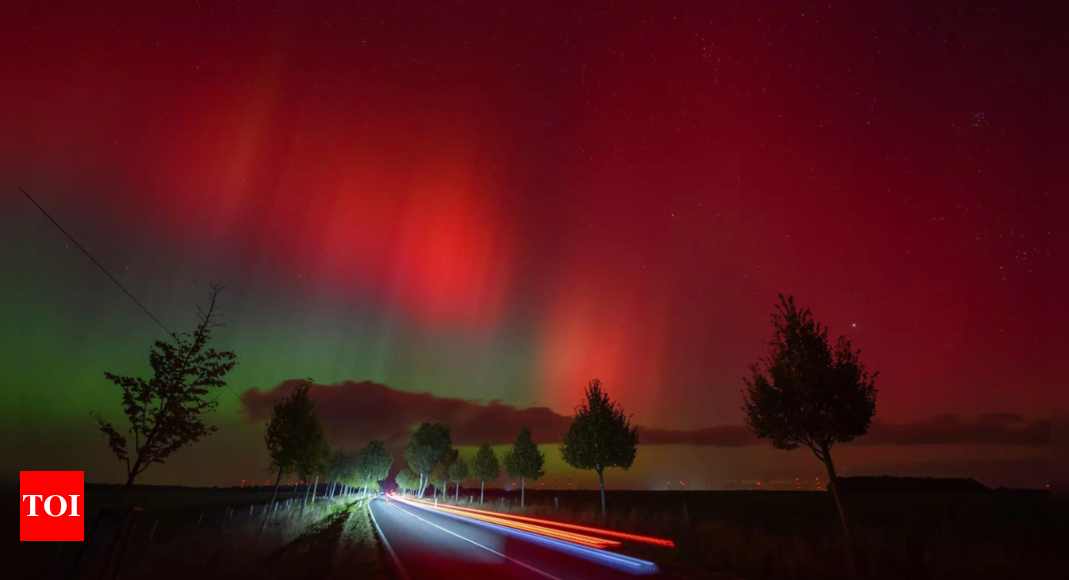 Powerful solar storm brings stunning northern lights to southern US, parts of UK