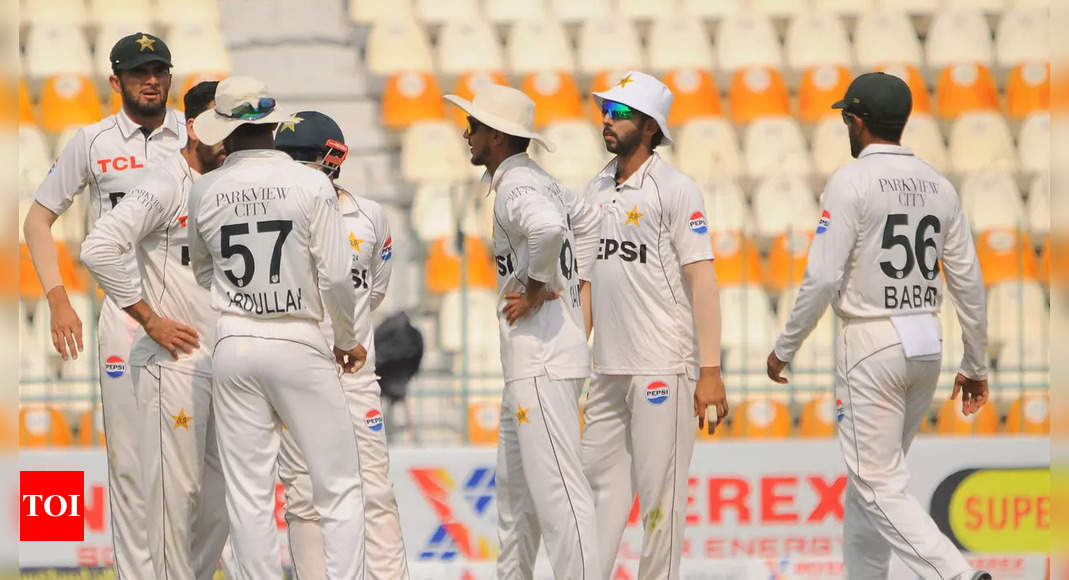 Pakistan create unwanted history, become first team to lose a Test match despite scoring 500 plus runs | Cricket News – Times of India