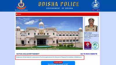 Odisha Police Constable 2024 registration deadline extended to October 30; Check the official notice here