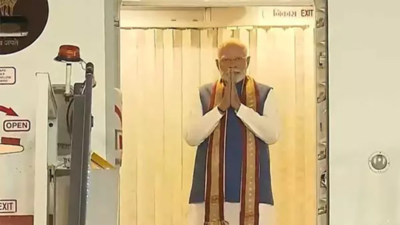 PM Modi arrives in Delhi after two-day visit to Laos