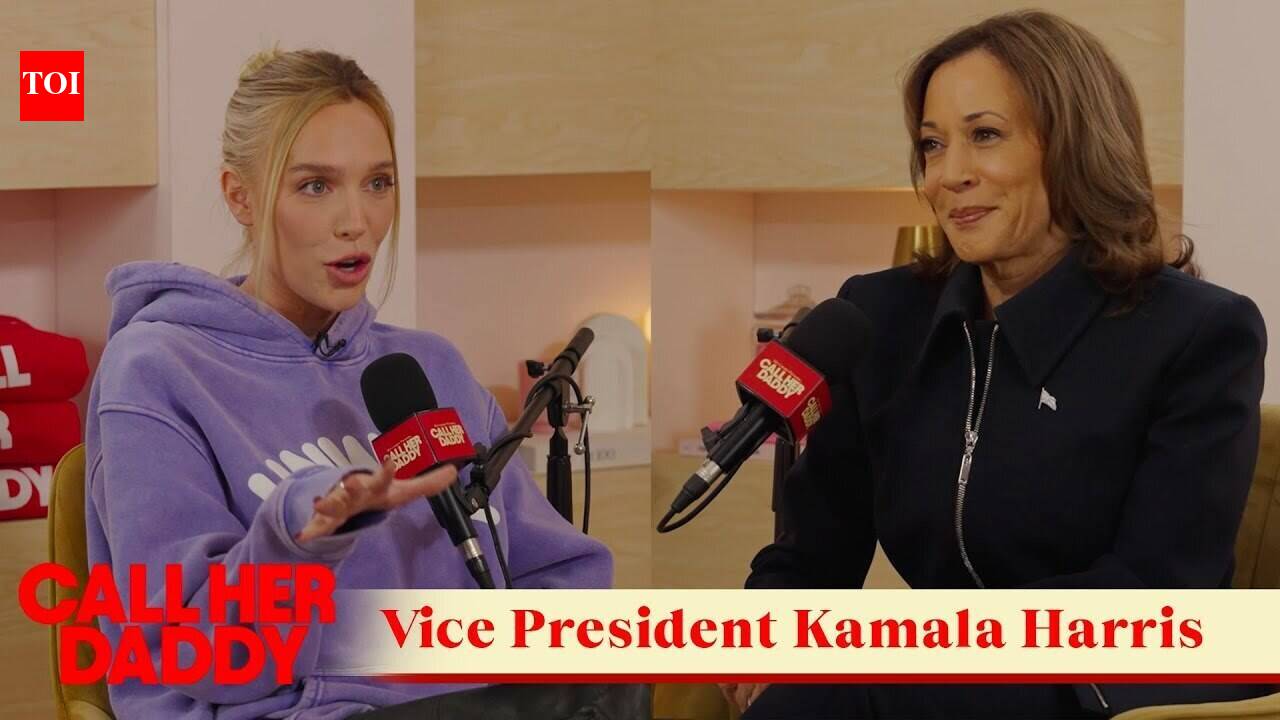 Vice President Kamala Harris joins Call Her Daddy for an interview