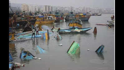 The devestating impact of cyclone Hudhud on Vizag