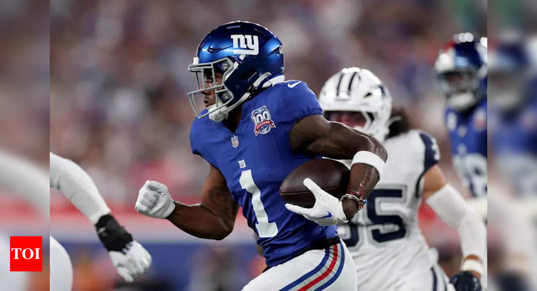 Malik Nabers’ Concussion Leaves Giants’ Offense Vulnerable as They Prepare for Crucial Matchup Against Desperate Bengals in Week 6 | NFL News – Times of India