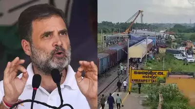 'How many more families must suffer?': Rahul Gandhi slams Centre after Tamil Nadu train accident