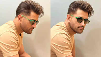 MS Dhoni looks 10 years younger, thanks to his new hairstyle