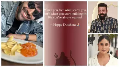 Dussehra 2024: Kartik Aaryan, Sanjay Dutt, Kareena Kapoor, and other celebs spread joy with heartfelt wishes