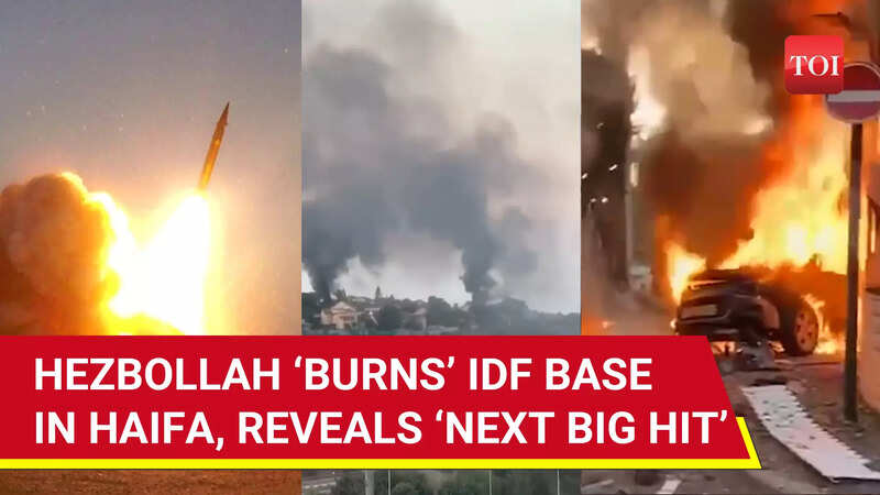 Hezbollah Claim Rocket Attack On Haifa as Israelis Celebrate Yom Kippur