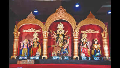 Colourful pandals, powerful messages: Bengaluru celebrates Durga Puja