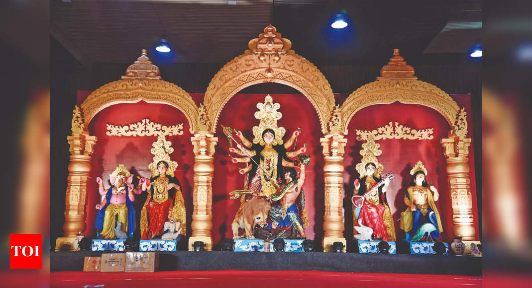 Colourful pandals, powerful messages: Bengaluru celebrates Durga Puja | Bengaluru News