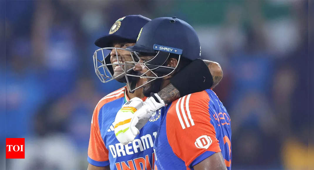 India vs Bangladesh Highlights, 3rd T20I: Ton-up Samson, Surya shine as India complete 3-0 series sweep  – The Times of India