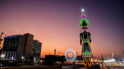 ‘Besides Ramlila, the 211ft Ravana is a crowd-puller’
