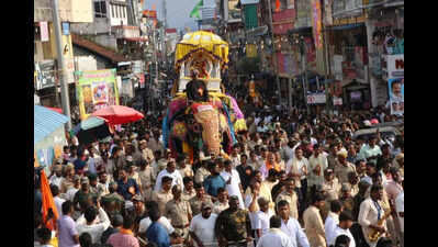 Shivamogga Dasara begins with puja for Chandika