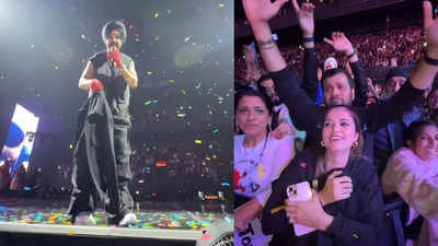 Diljit Dosanjh makes a fan’s day by gifting a jacket on her birthday at the Amsterdam concert, watch