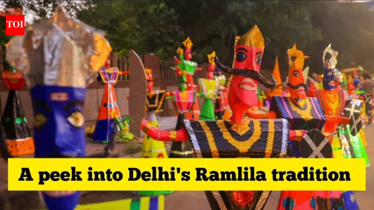 A peek into Delhi's Ramlila tradition