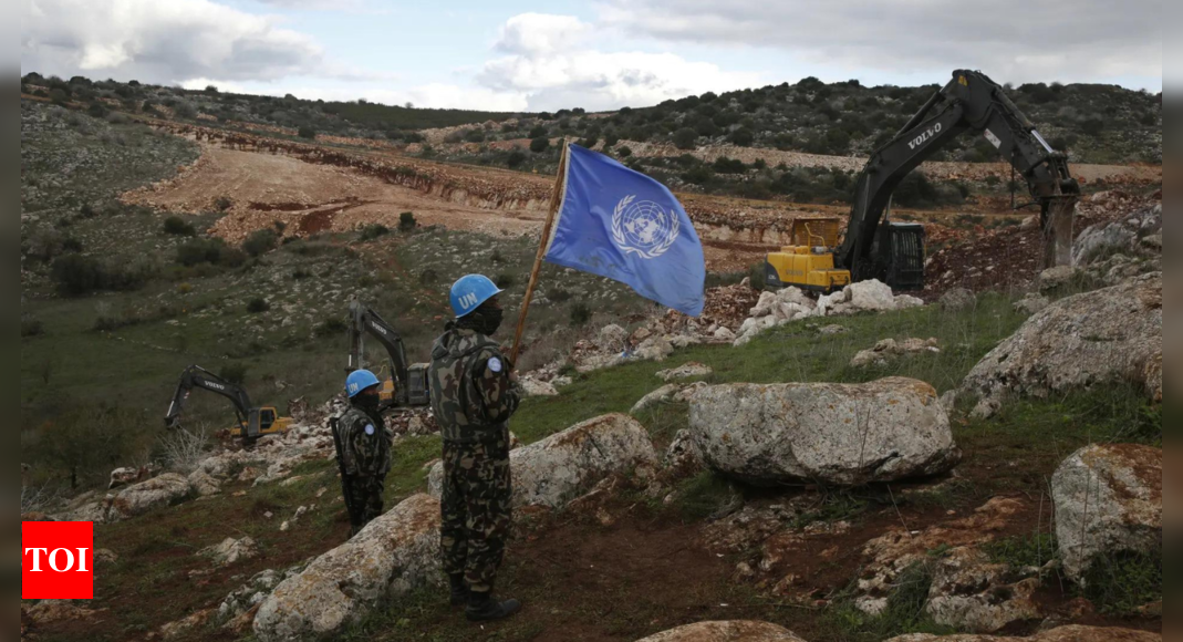 Israel-Hezbollah clash: Another UN peacekeeper injured amid escalating conflict – Times of India