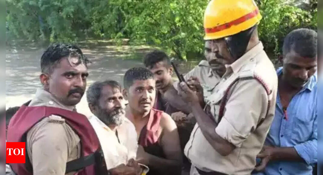 Heroic Rescue: Farmer Saved After 3 Days Trapped in Flooded Stream ...