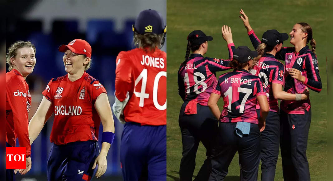 England vs Scotland Live Score, T20 World Cup 2024 – Scotland opt to bat against England  – The Times of India