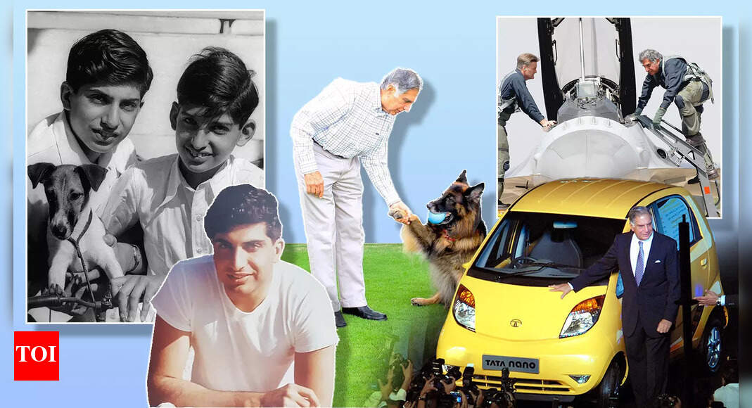 The extraordinary life of Ratan Tata, in 10 images | India News - Times ...