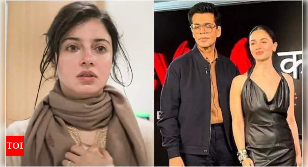 Divya Khossla slams Karan Johar and Alia Bhatt amid Jigra controversy: ‘You will have no voice, no spine’ | Hindi Movie News