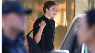 Barron Trump's former 'girlfriend' says the reason for their breakup was...