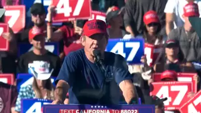 'It’s time to pick a side': Dennis Quaid, ‘Reagan’ actor, rallies for Donald Trump in California