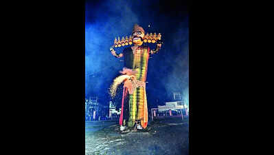 CM attends Ravan Dahan at Morabadi ground