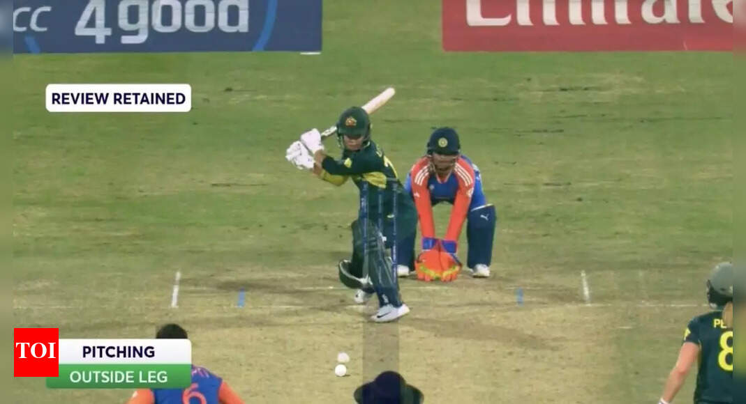 Explained: Why was Litchfield not given lbw?