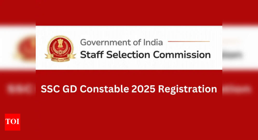 SSC GD Constable Exam 2025: Registration deadline today for 39,481 posts, direct link to apply here