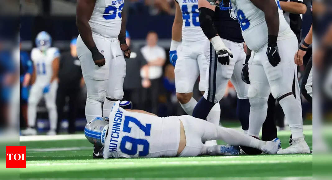 ‘He’s going to be out for a while’: Lions coach Dan Campbell talks about Aidan Hutchinson’s broken shin, delivers emotional message after injury | NFL News