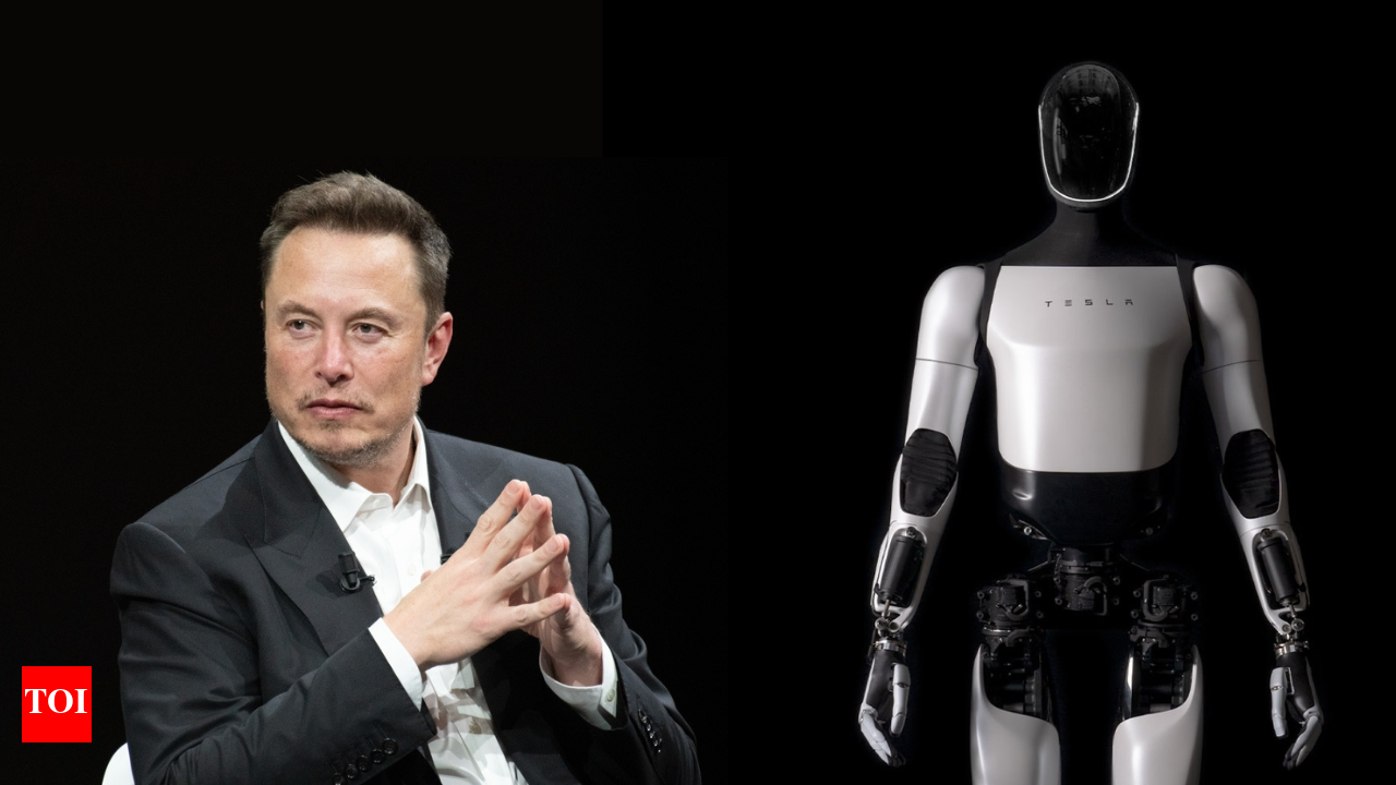 How Tesla robots that served drinks and sang Happy Birthday were 'not  machines' - The Times of India