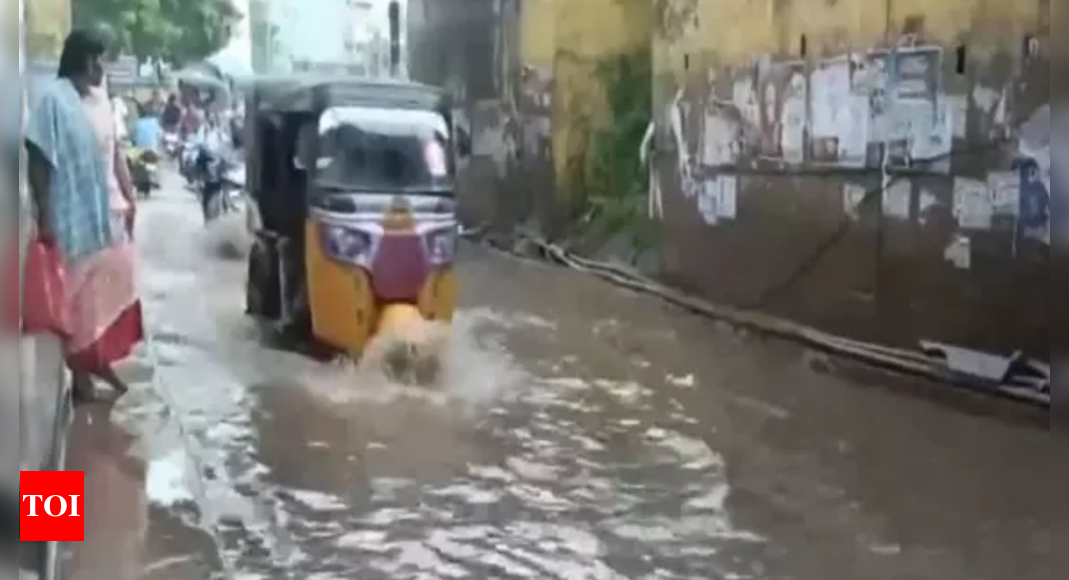 Tamil Nadu: Tiruvallur faces waterlogging after heavy rains; authorities assess flooding impact | Chennai News