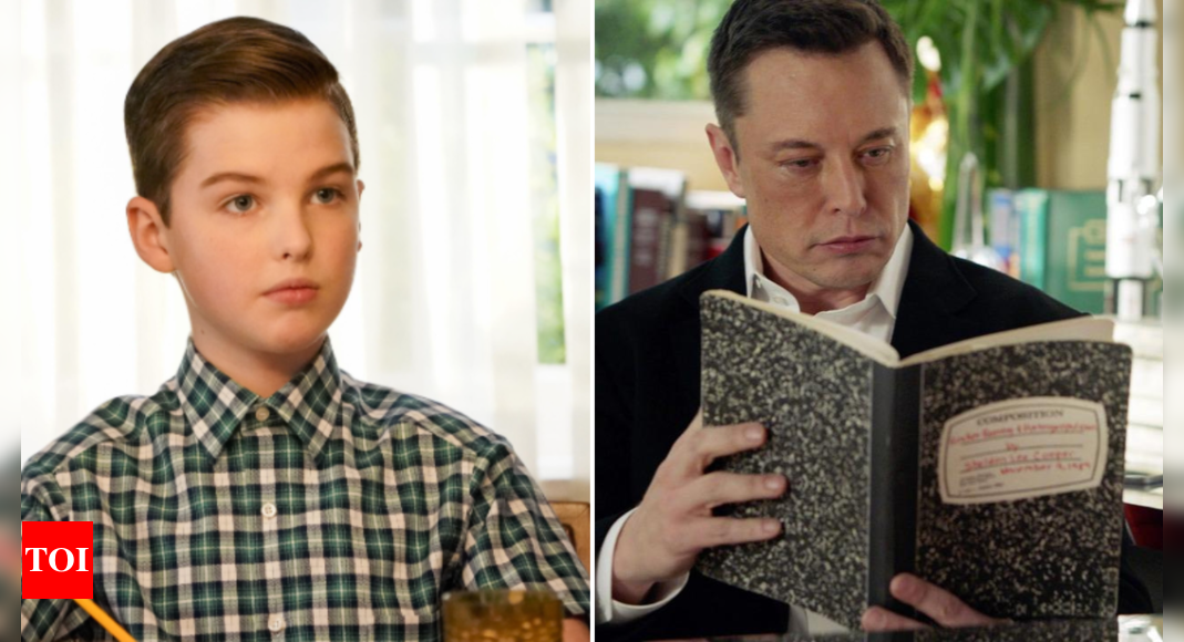 Watch: Young Sheldon scene that predicted reality about SpaceX catching its rocket featuring Elon Musk | World News – Times of India