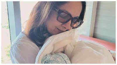 Neena Gupta beams with joy as she shares first pic with granddaughter