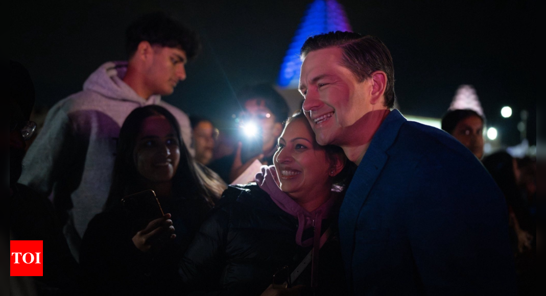 Pierre Poilievre: Canadian conservative leader Pierre Poilievre shares Dussehra greetings | World News – Times of India