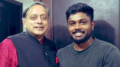 Shashi Tharoor honours Sanju Samson with a unique gift, says delighted to give...