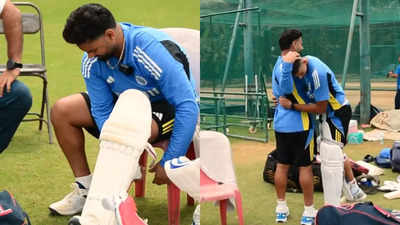 'Chair chahiye kya tereko? Yeh toh nahi dunga': Rishabh Pant lights up India practice with banter